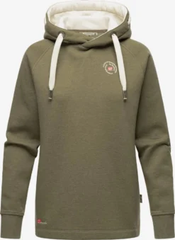 Marikoo Sweats à Capuche Sweat-shirt Airii Femme Olive