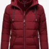 Marikoo Vestes Dhiver Veste D’hiver Taisaa Femme Rouge Sang