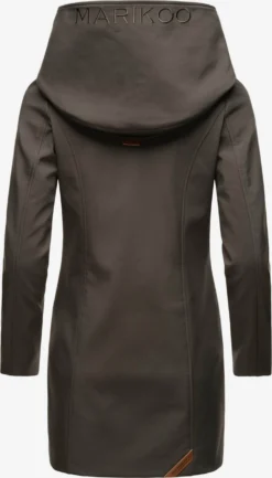 Marikoo Manteaux De Pluie Manteau Fonctionnel Mayleen Femme Marron -Marikoo e509ebdafe063e6952c4034f18f73b6c scaled