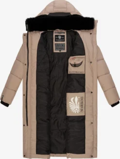 Marikoo Manteaux Dhiver Manteau D’hiver Femme Taupe -Marikoo e6f908e72411c8493a44e1a1385cd9d7 scaled
