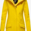 Marikoo Manteaux De Pluie Manteau Fonctionnel Mayleen Femme Jaune