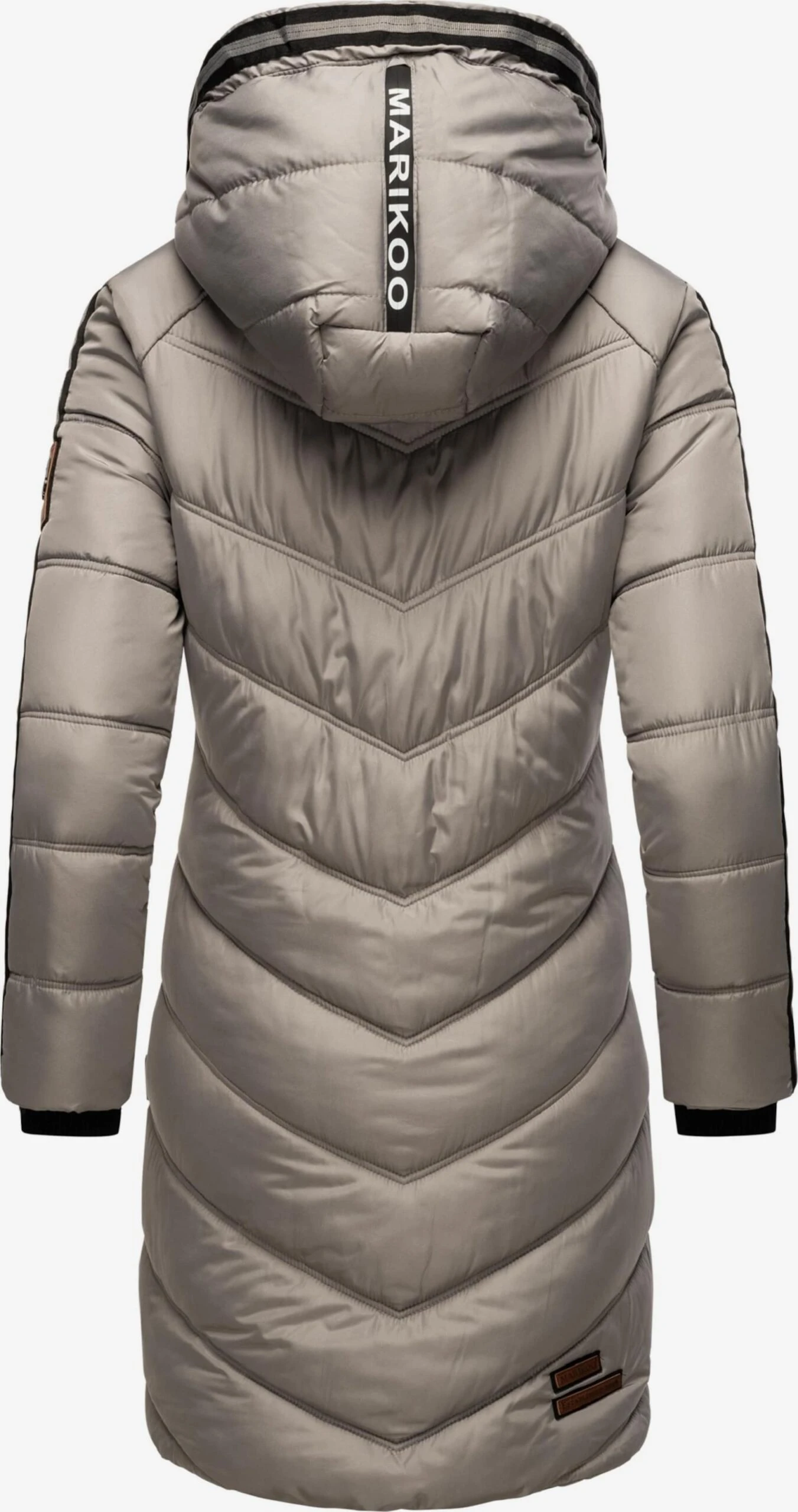 Marikoo Manteaux Dhiver Manteau D’hiver Armasa Femme Gris 3 Marikoo Manteaux Dhiver Manteau D’hiver Armasa Femme Gris – Image 3