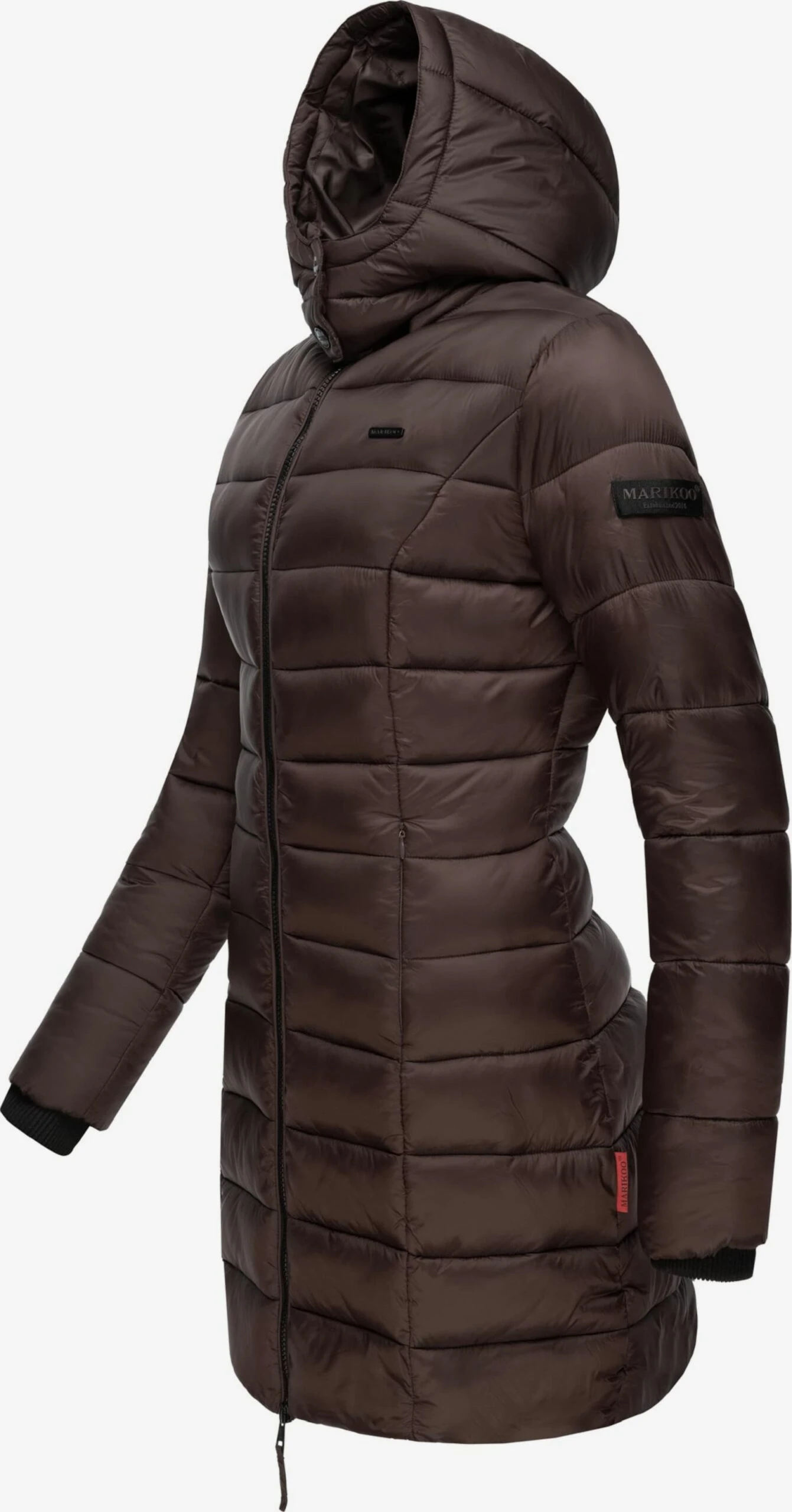 Marikoo Manteaux Courts Manteau D’hiver Abendsternchen Femme Chocolat 2 Marikoo Manteaux Courts Manteau D’hiver Abendsternchen Femme Chocolat – Image 2