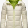Marikoo Vestes Dhiver Veste D’hiver Leandraa Femme Blanc