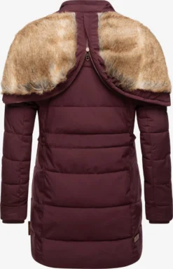 Marikoo Manteaux Courts Manteau D’hiver Femme Bordeaux -Marikoo eae92083c6c0d5ff32afe19eb3074d08 scaled