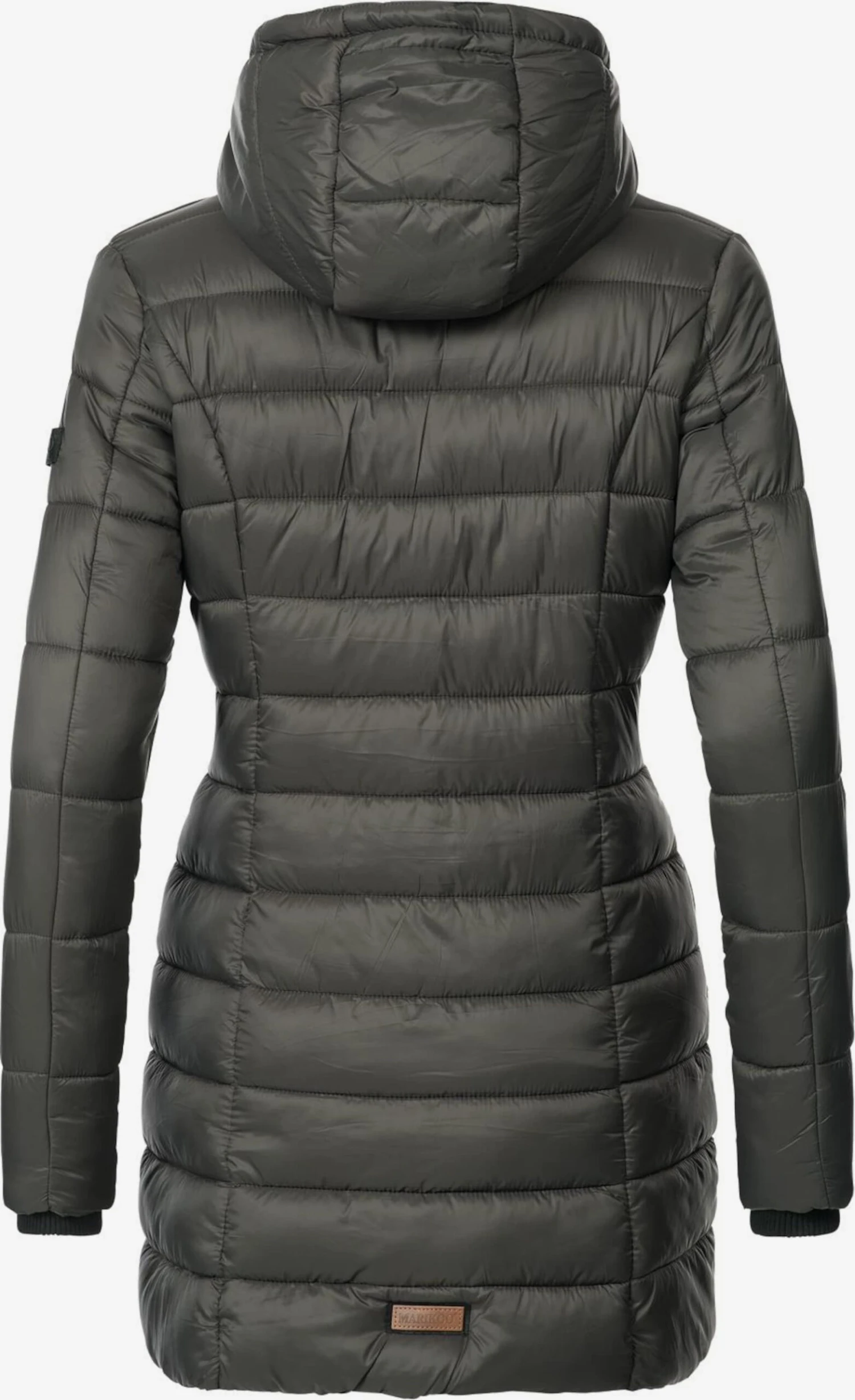 Marikoo Manteaux Courts Manteau D’hiver Abendsternchen Femme Anthracite 2 Marikoo Manteaux Courts Manteau D’hiver Abendsternchen Femme Anthracite – Image 2