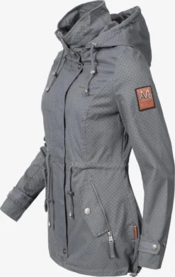 Marikoo Parkas Parka Mi-saison Nyokoo Femme Gris Basalte / Gris Argenté -Marikoo ec10ee815b11e860adc9457941fdb663 scaled