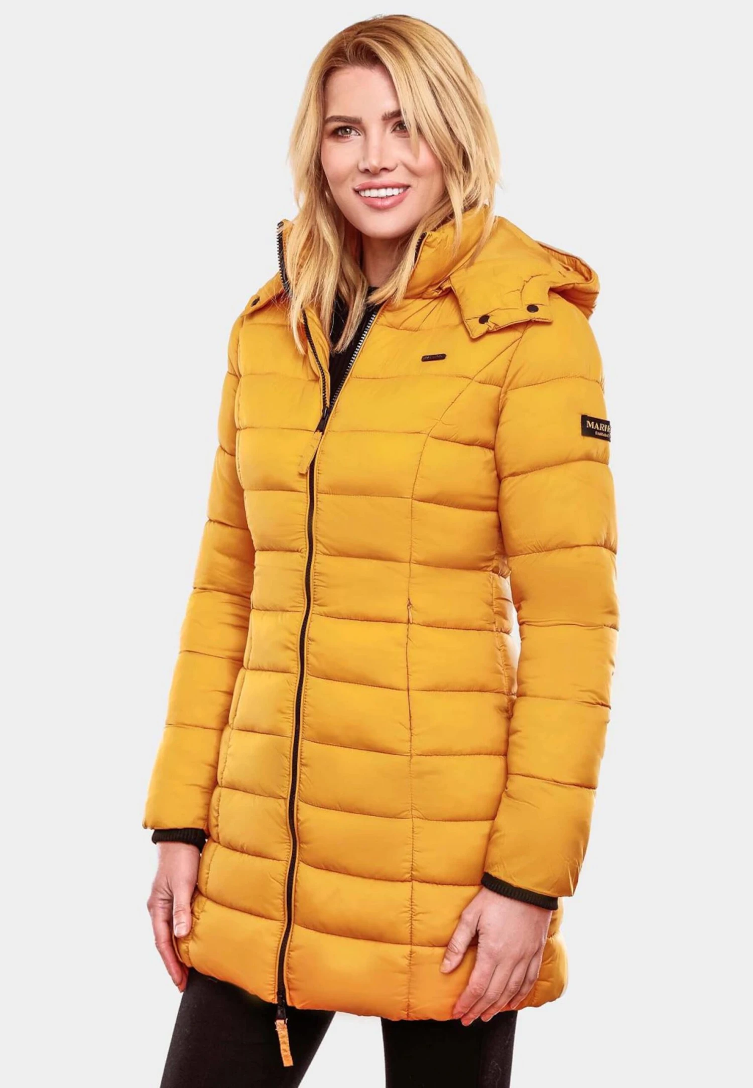 Marikoo Manteaux Courts Manteau D’hiver Abendsternchen Femme Jaune Dor 5 Marikoo Manteaux Courts Manteau D’hiver Abendsternchen Femme Jaune Dor – Image 5