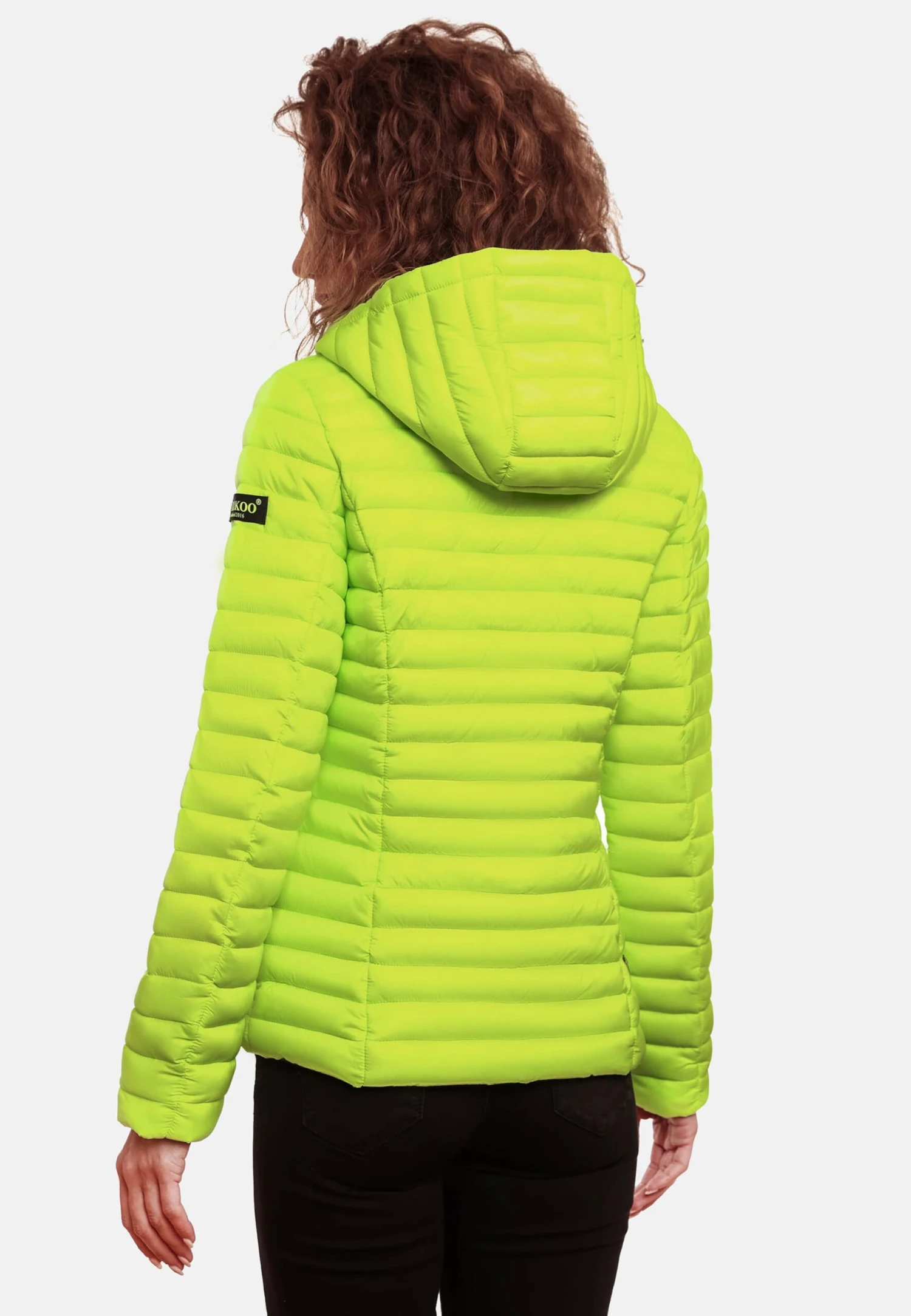 Marikoo Vestes De Mi-saison Veste Mi-saison Asraa Femme Vert Fluo 7 Marikoo Vestes De Mi-saison Veste Mi-saison Asraa Femme Vert Fluo – Image 7