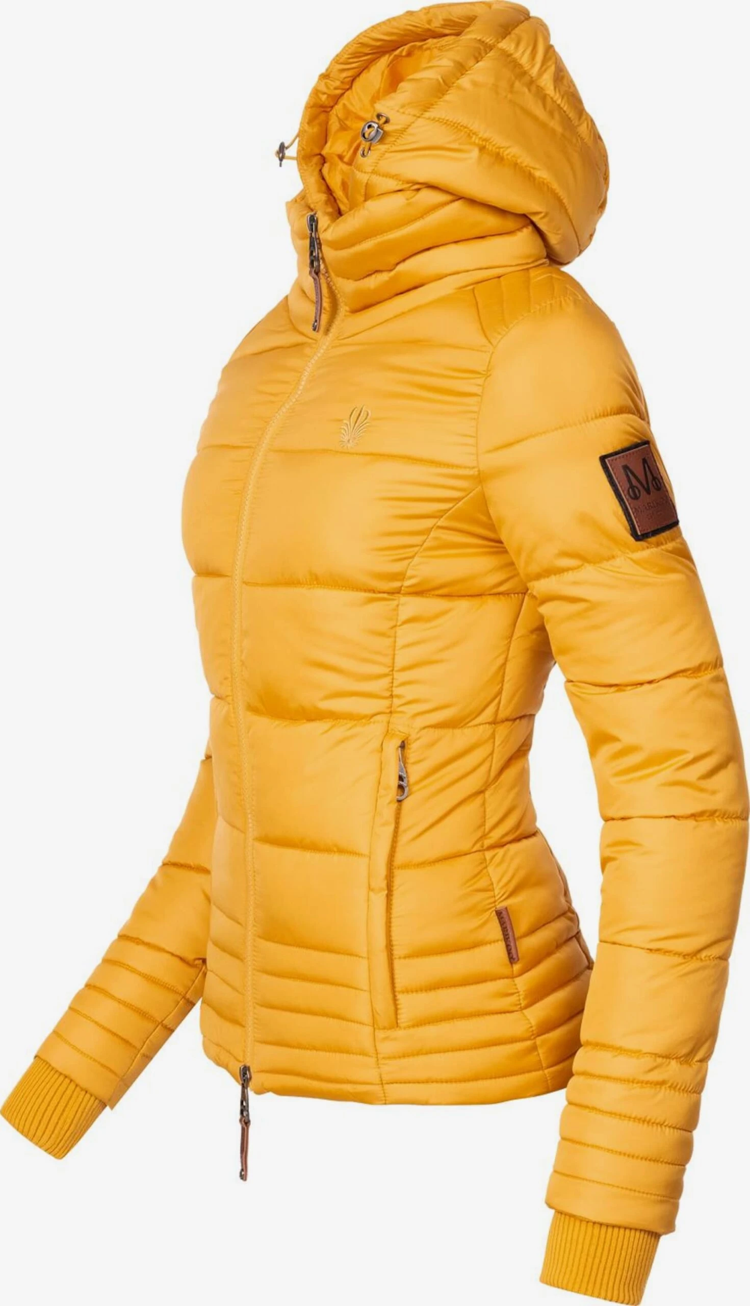 Marikoo Vestes Dhiver Veste D’hiver Sole Femme Jaune 1 Marikoo Vestes Dhiver Veste D’hiver Sole Femme Jaune