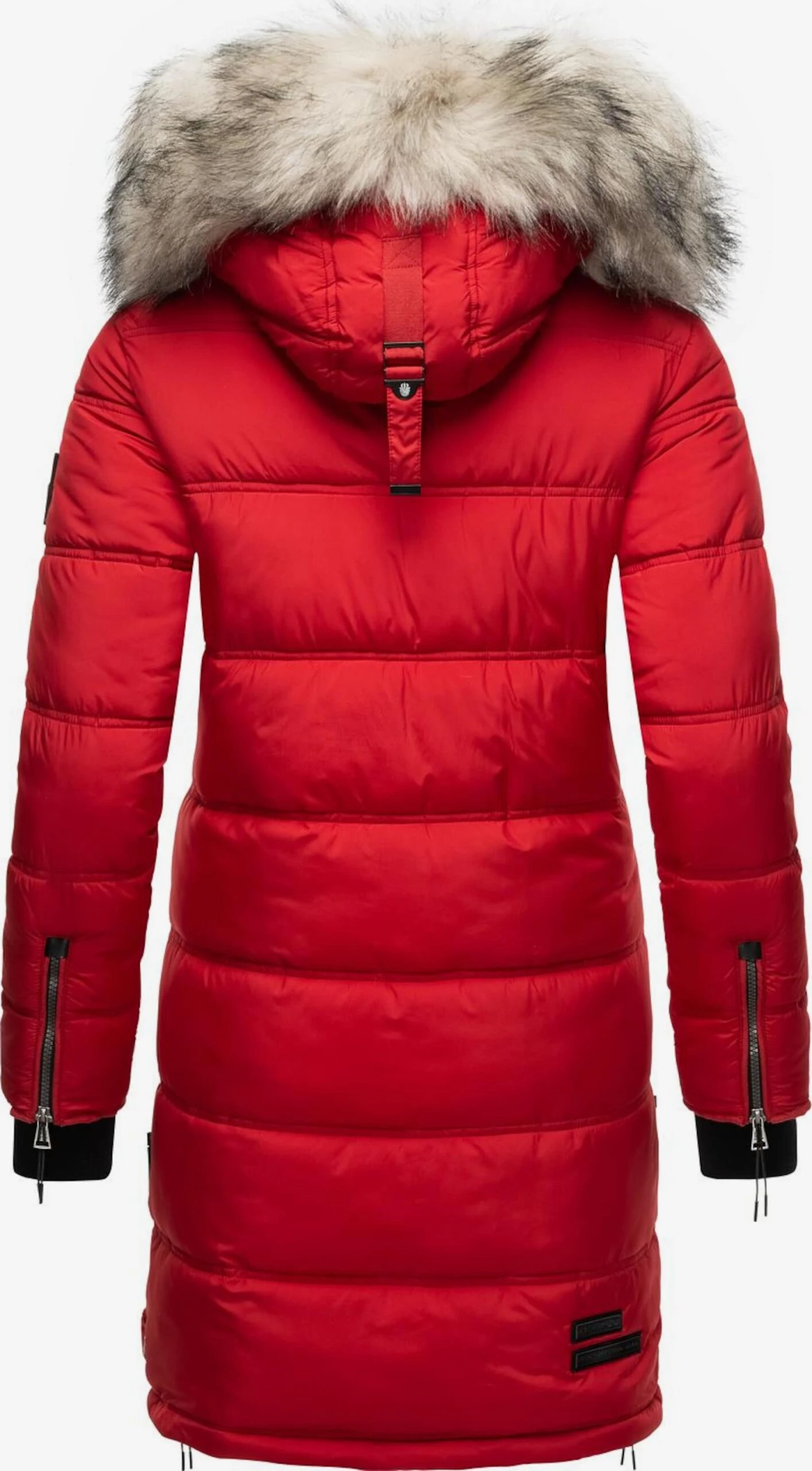 Marikoo Manteaux Dhiver Manteau D’hiver Chaskaa Femme Rouge 3 Marikoo Manteaux Dhiver Manteau D’hiver Chaskaa Femme Rouge – Image 3