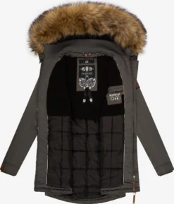 Marikoo Manteaux Dhiver Manteau D’hiver Sanakoo Femme Gris Foncé 11 Marikoo Manteaux Dhiver Manteau D’hiver Sanakoo Femme Gris Foncé -Marikoo f44d296b509cc38486c6c127dba8642e scaled