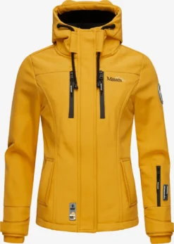 Marikoo Vestes De Mi-saison Veste Mi-saison Kleine Zicke Femme Jaune