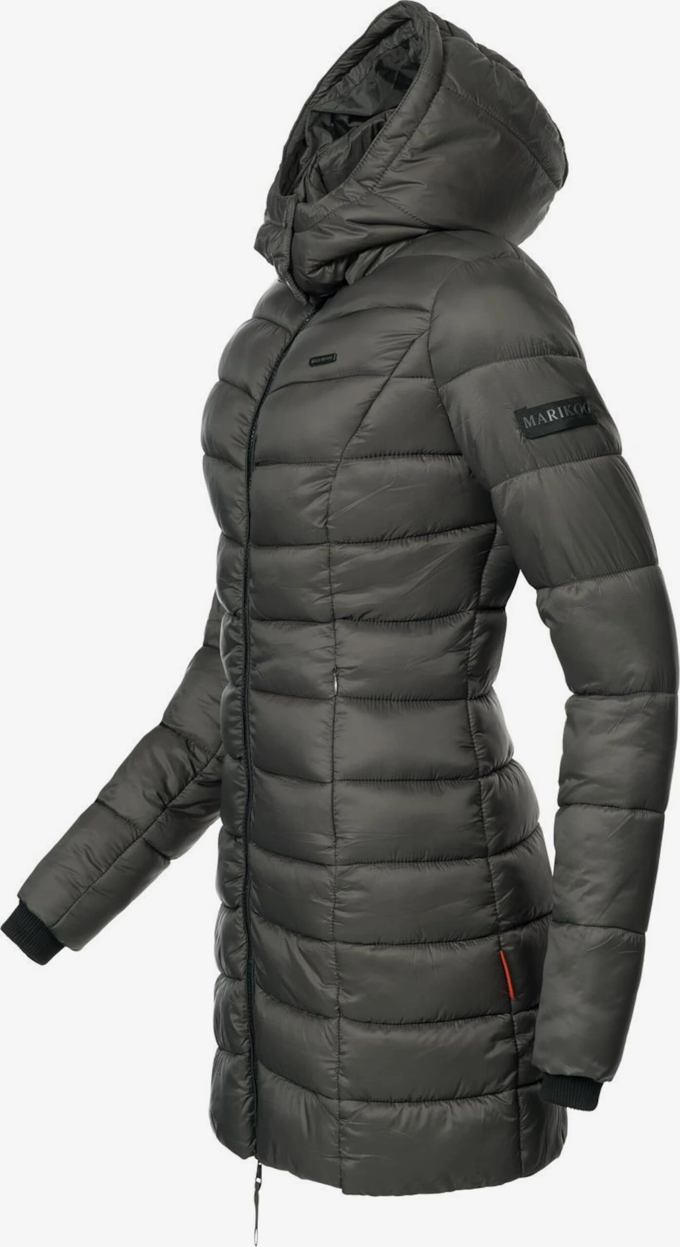 Marikoo Manteaux Courts Manteau D’hiver Abendsternchen Femme Anthracite 3 Marikoo Manteaux Courts Manteau D’hiver Abendsternchen Femme Anthracite – Image 3