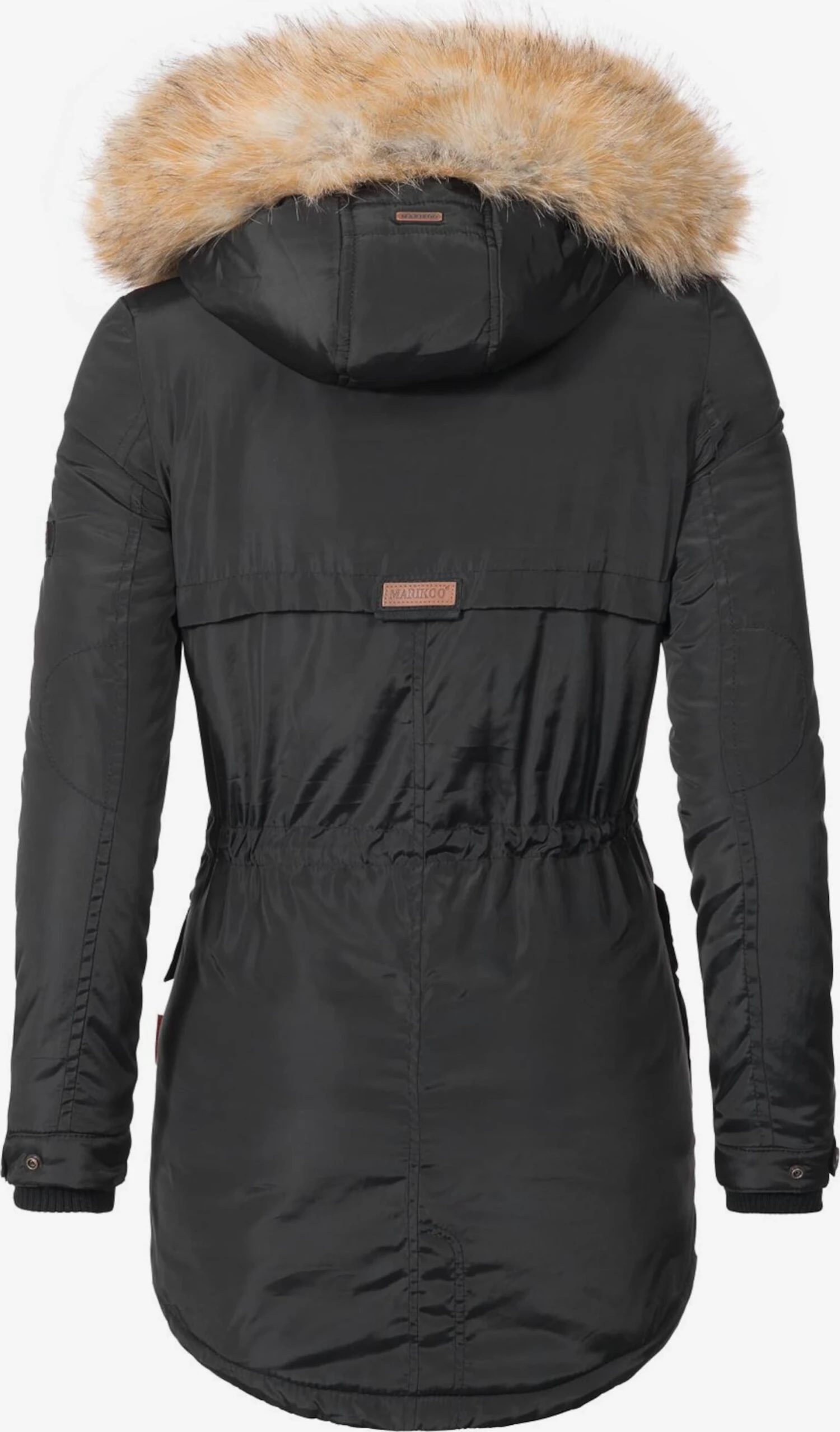 Marikoo Parkas Parka D’hiver Grinsekatze Femme Noir 3 Marikoo Parkas Parka D’hiver Grinsekatze Femme Noir – Image 3