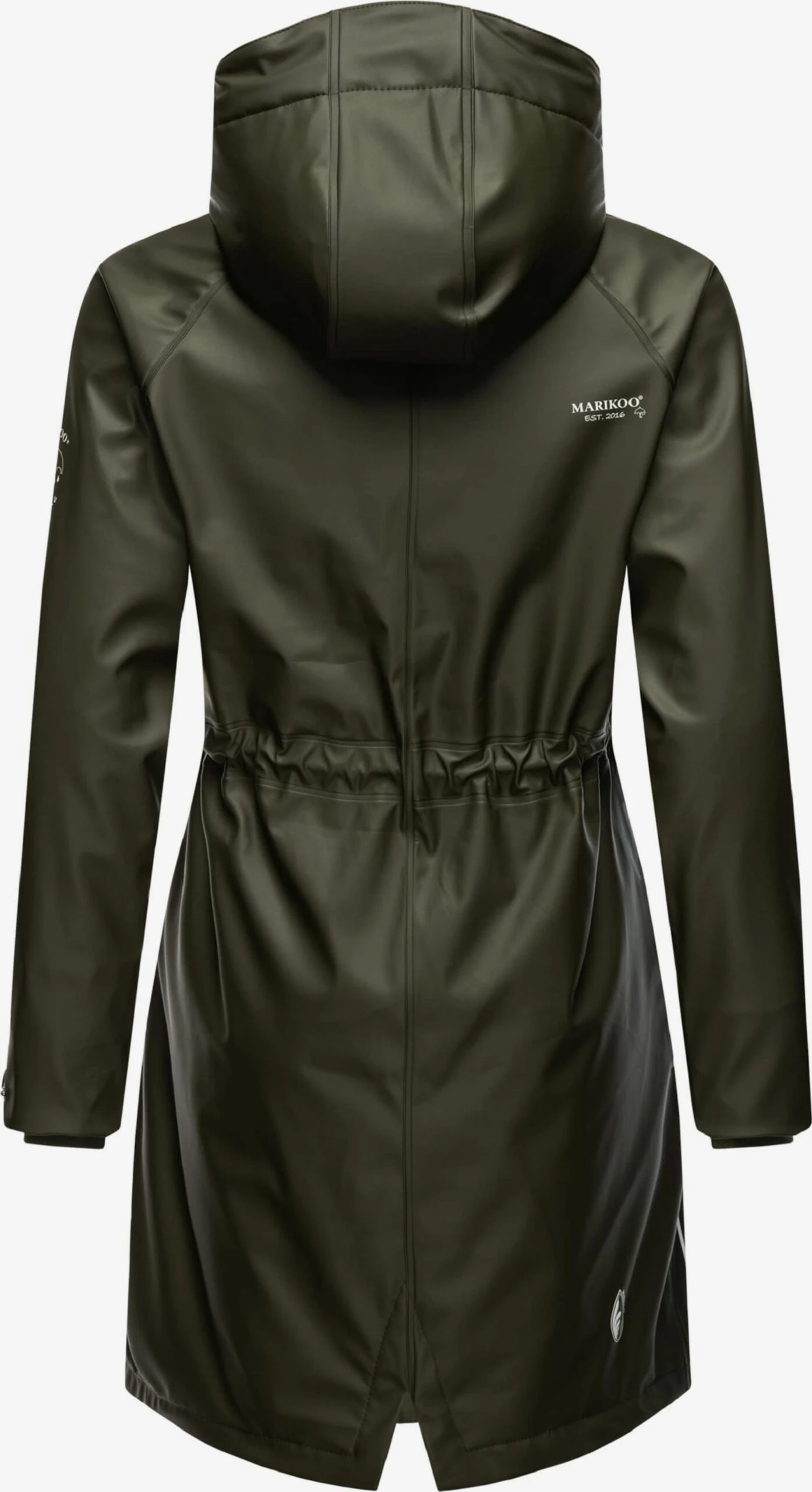Marikoo Manteaux De Pluie Manteau Fonctionnel Femme Olive 3 Marikoo Manteaux De Pluie Manteau Fonctionnel Femme Olive – Image 3